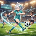 ChatGPTちゃん、⚽エンジョイなう 3枚目