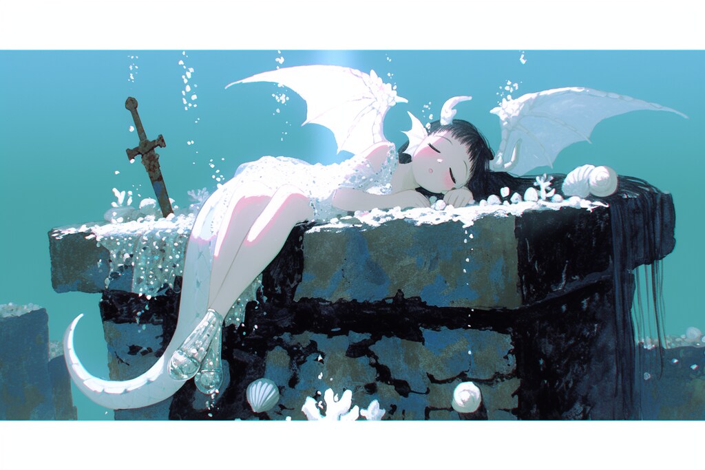 眠る深海竜ガール