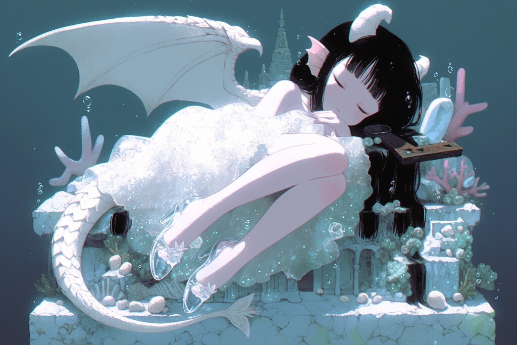 眠る深海竜ガール