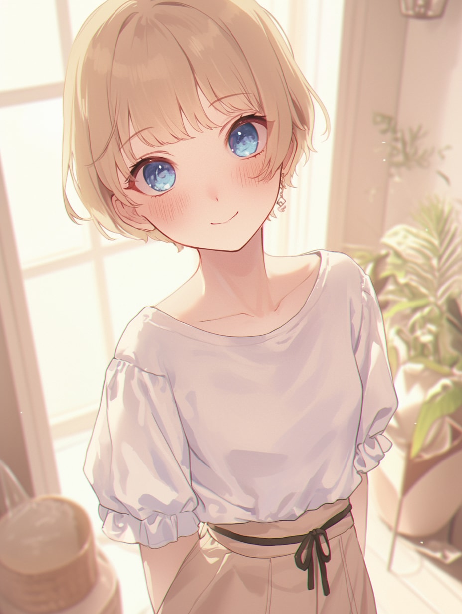 マッシュカットの子✨13