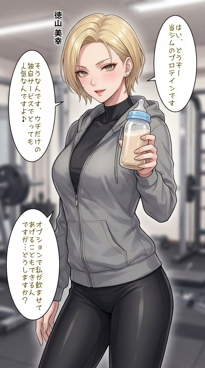 ミルクを飲ませてくれるタワマン妻【徳山美幸】編