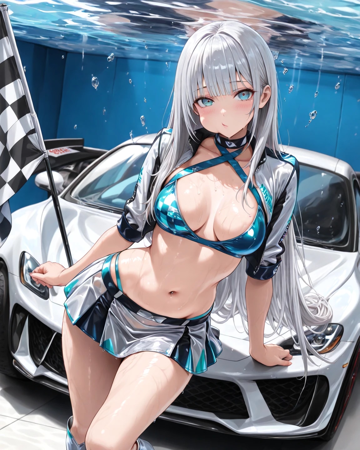 水没レースクイーン