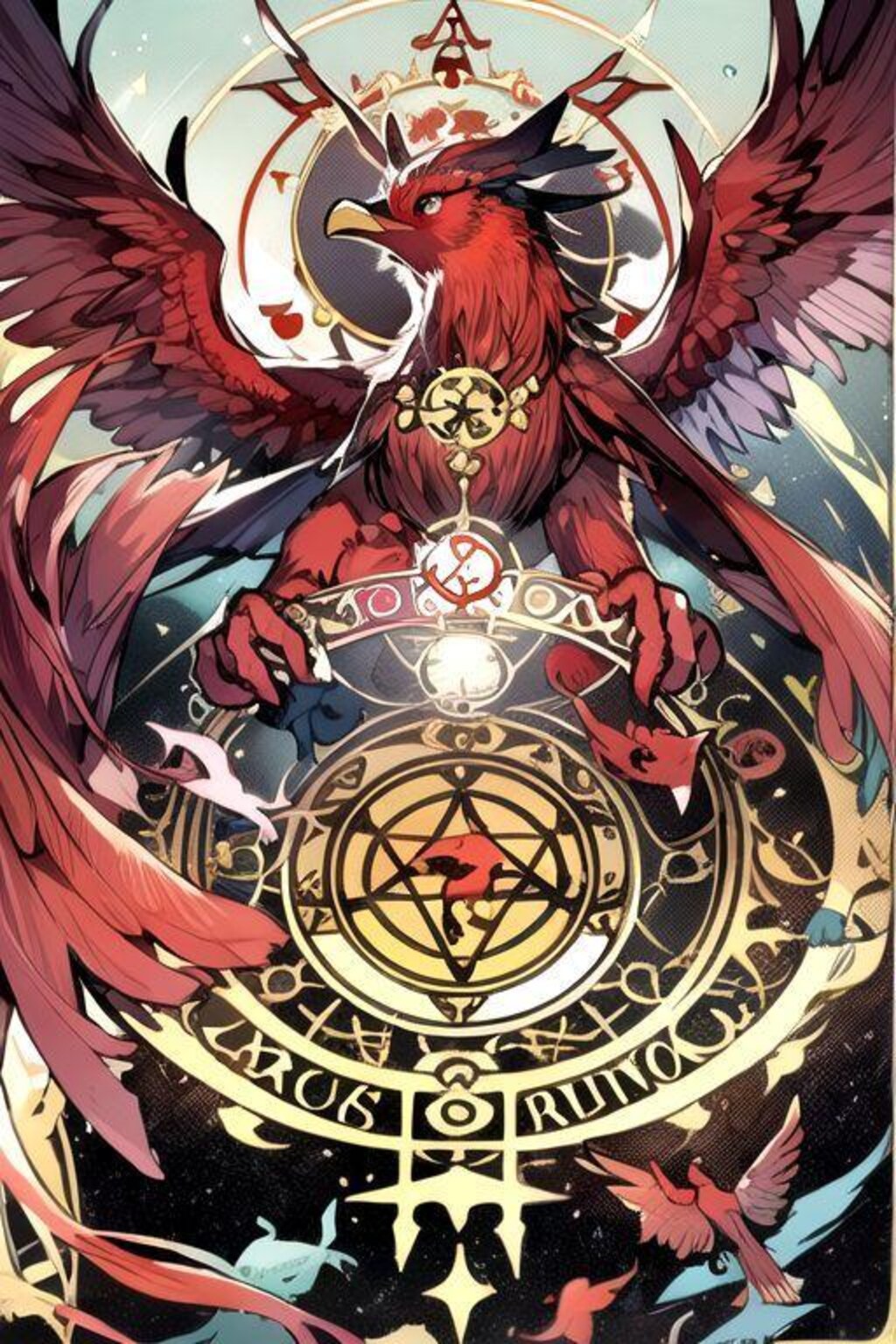 召喚獣火の鳥
