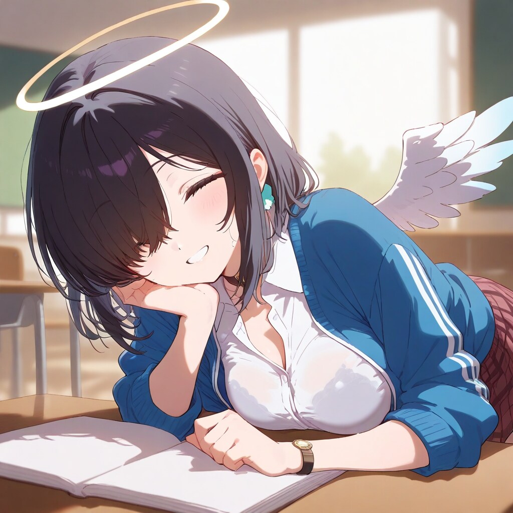 透けブラ目隠れ天使さん