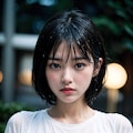 白シャツで濡れ透けorポロリ 12枚目