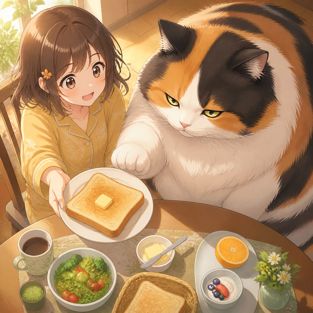 おはよう三毛殿（８５）GPTimages2.0