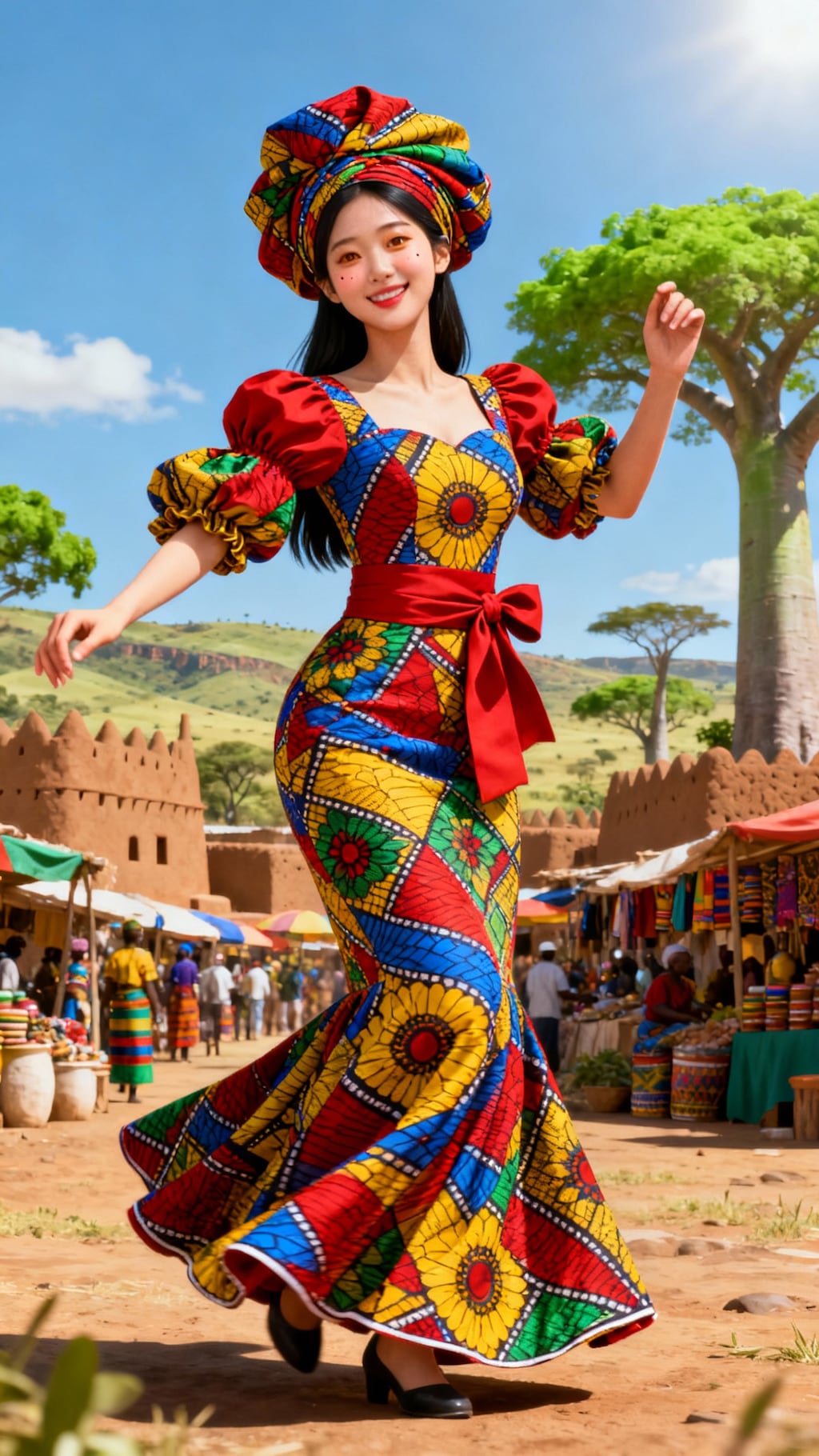 アンカラ/ナイジェリアの民族衣装