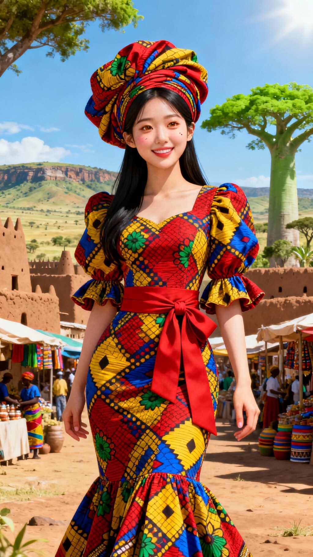 アンカラ/ナイジェリアの民族衣装