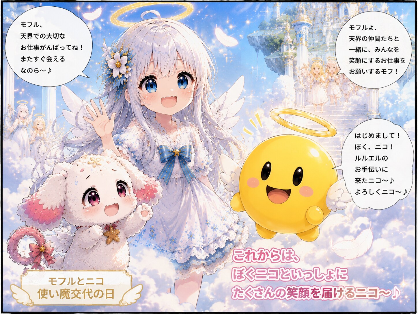 ルルエルの使い魔「二コ」よろしくね！