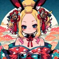 ハイレグ花魁バニーちゃん♪ 2枚目