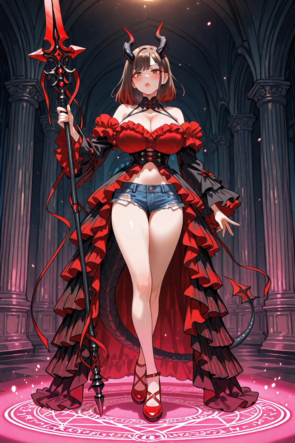 プライベート中に召喚されてご機嫌ナナメのドラゴンハーフお嬢様