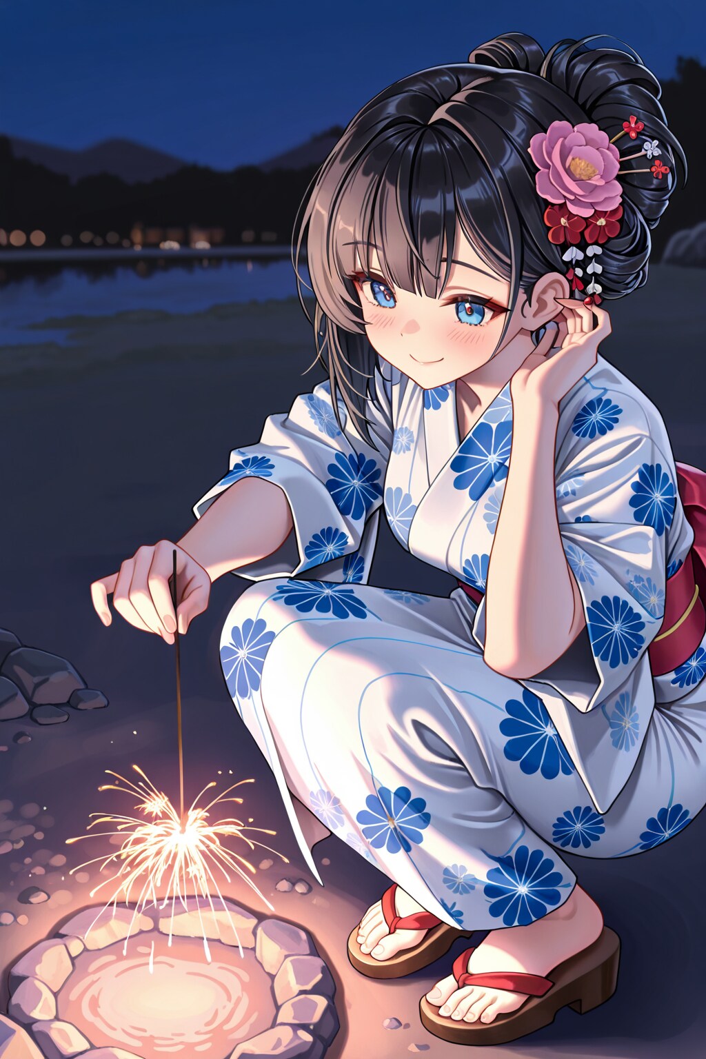 花火 | の人気AIイラスト・グラビア