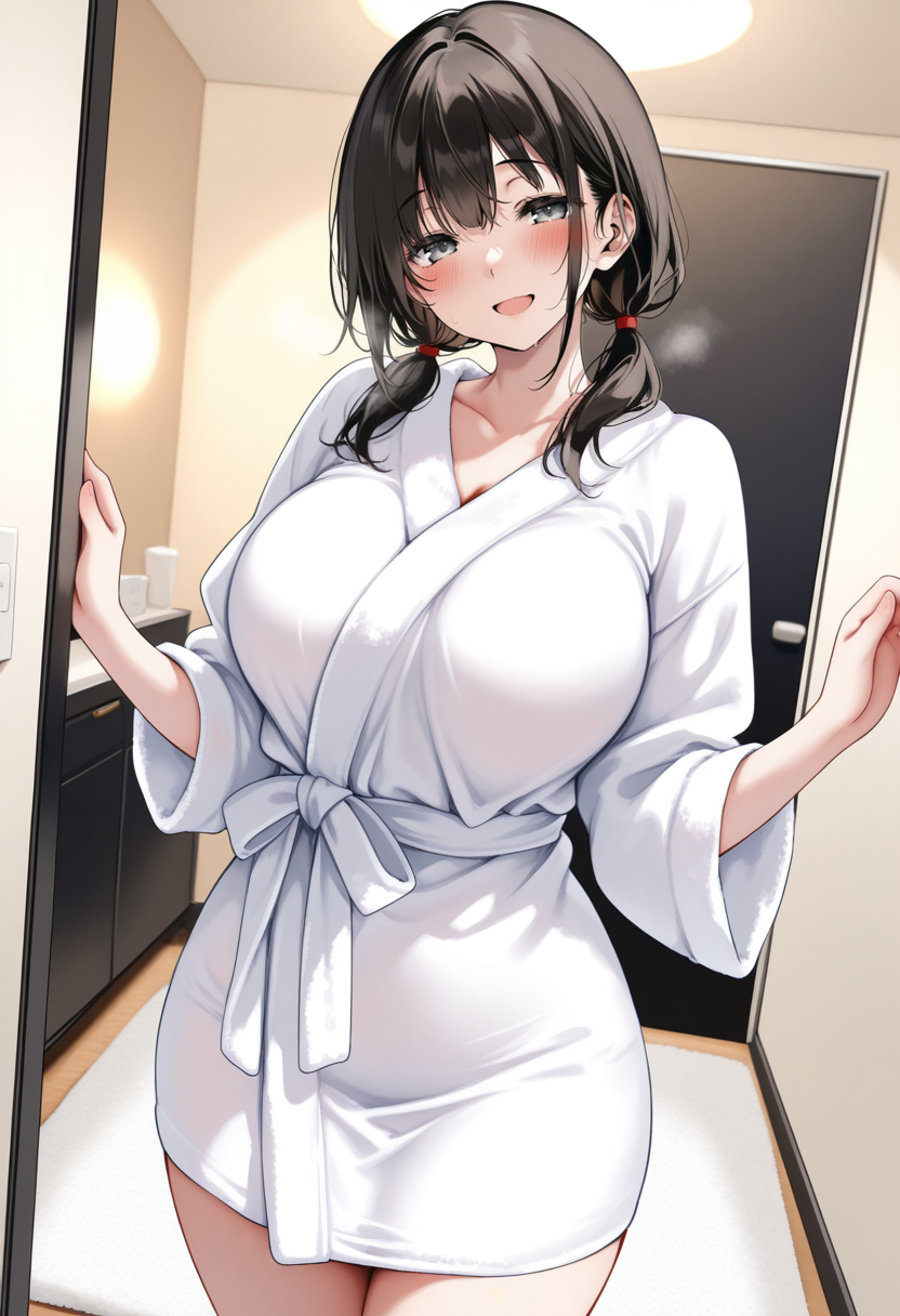 お風呂でたよ〜