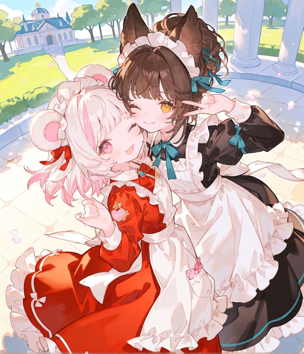ふたりメイド少女