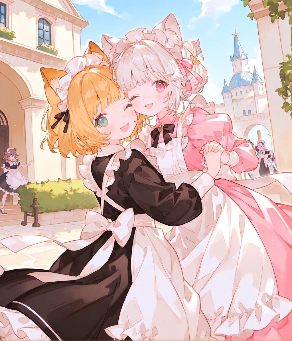 ふたりメイド少女