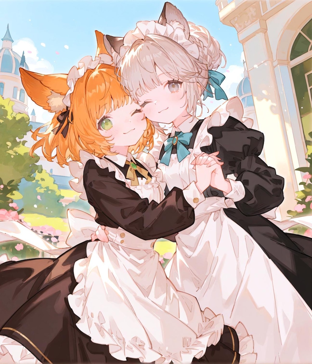 ふたりメイド少女
