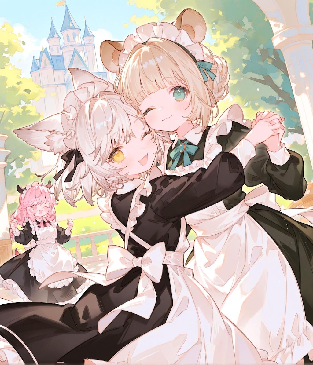 ふたりメイド少女