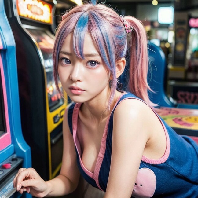 ゲーセン大好きっ娘ちゃん