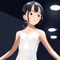バレエのコンクールの透け乳首 4枚目