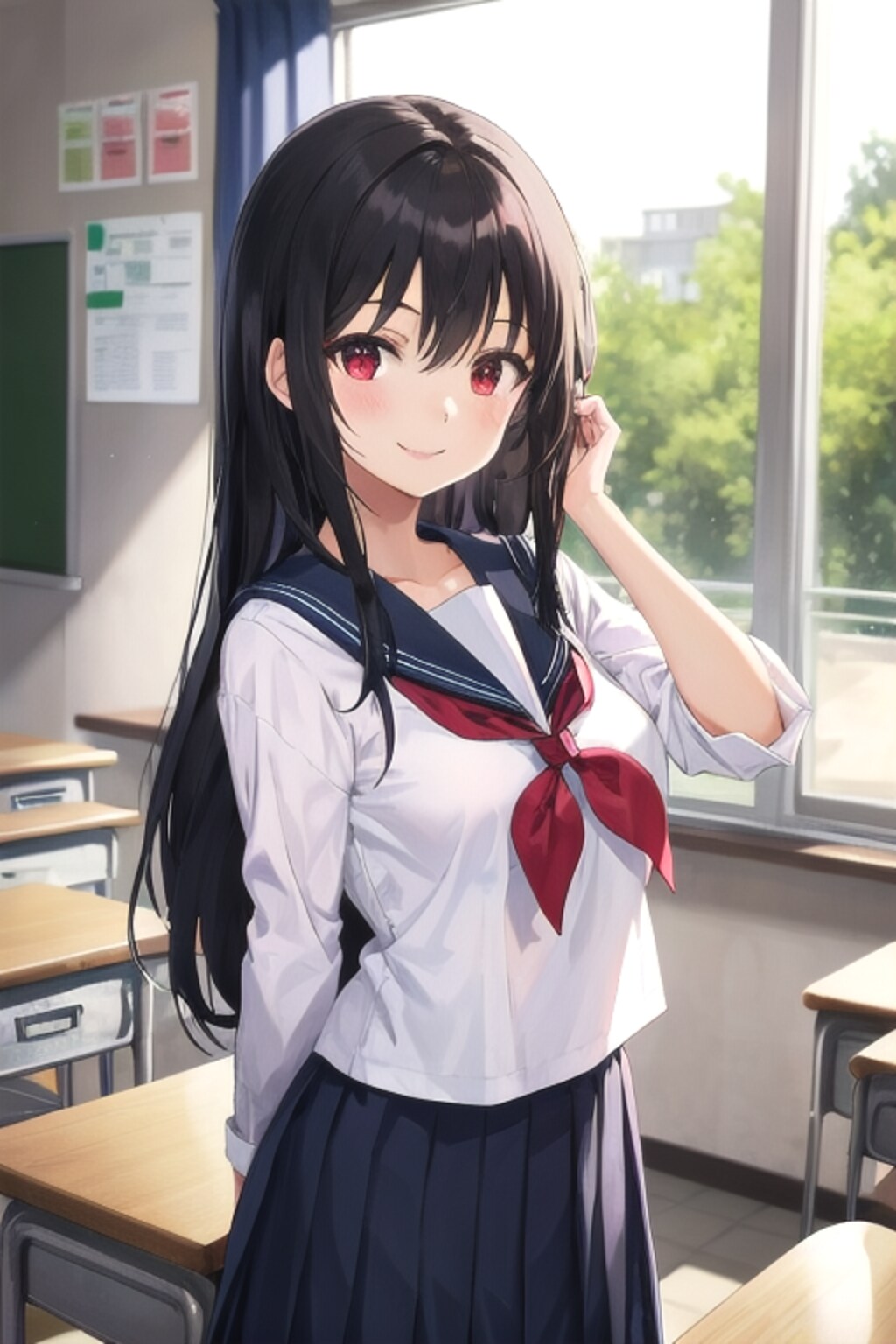 ししょちゃん、授業準備中