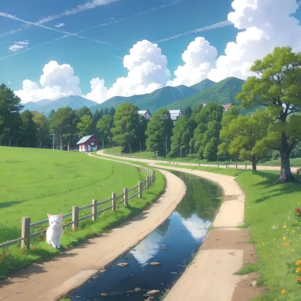 田舎の風景 | の人気AIイラスト・グラビア