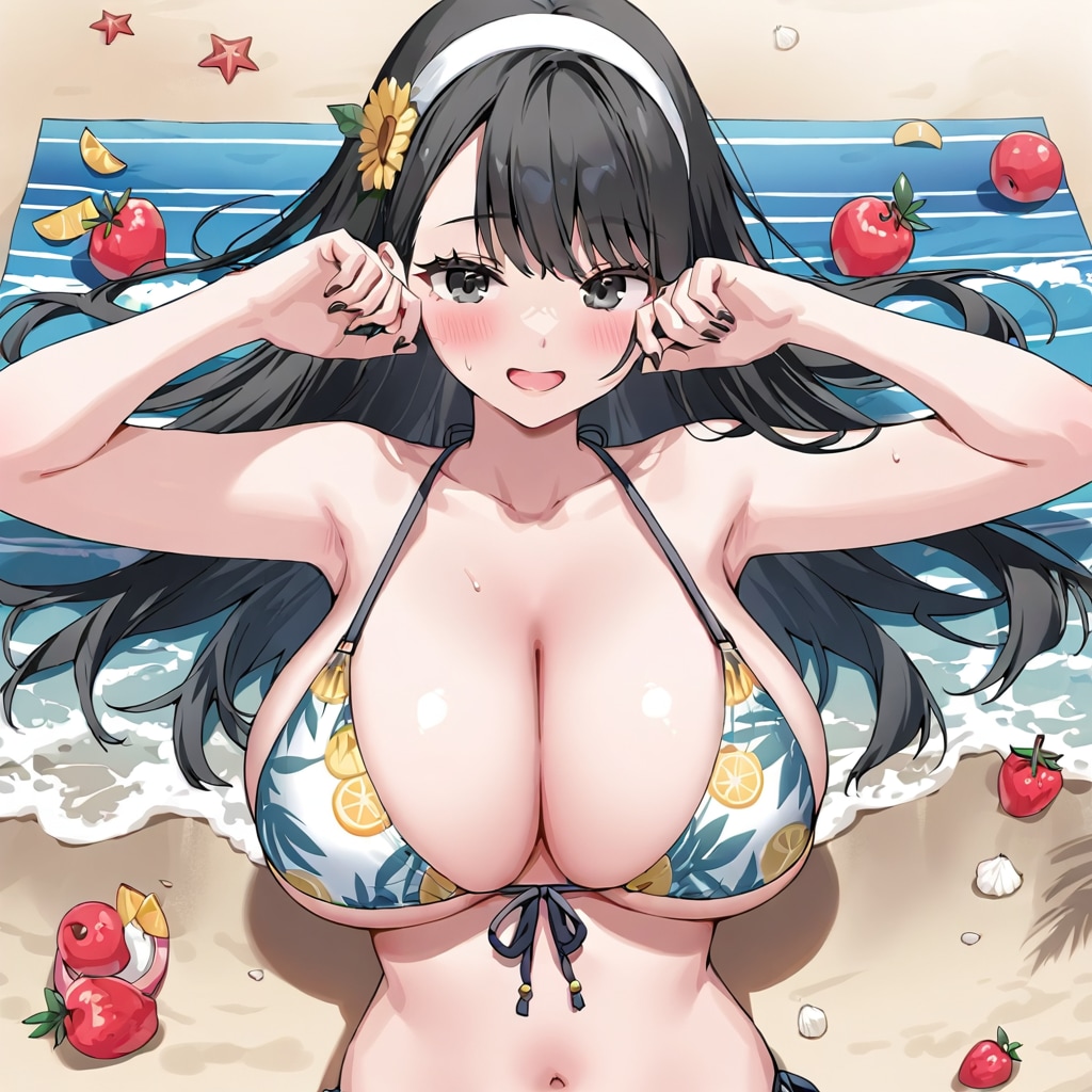ビキニのお姉さん