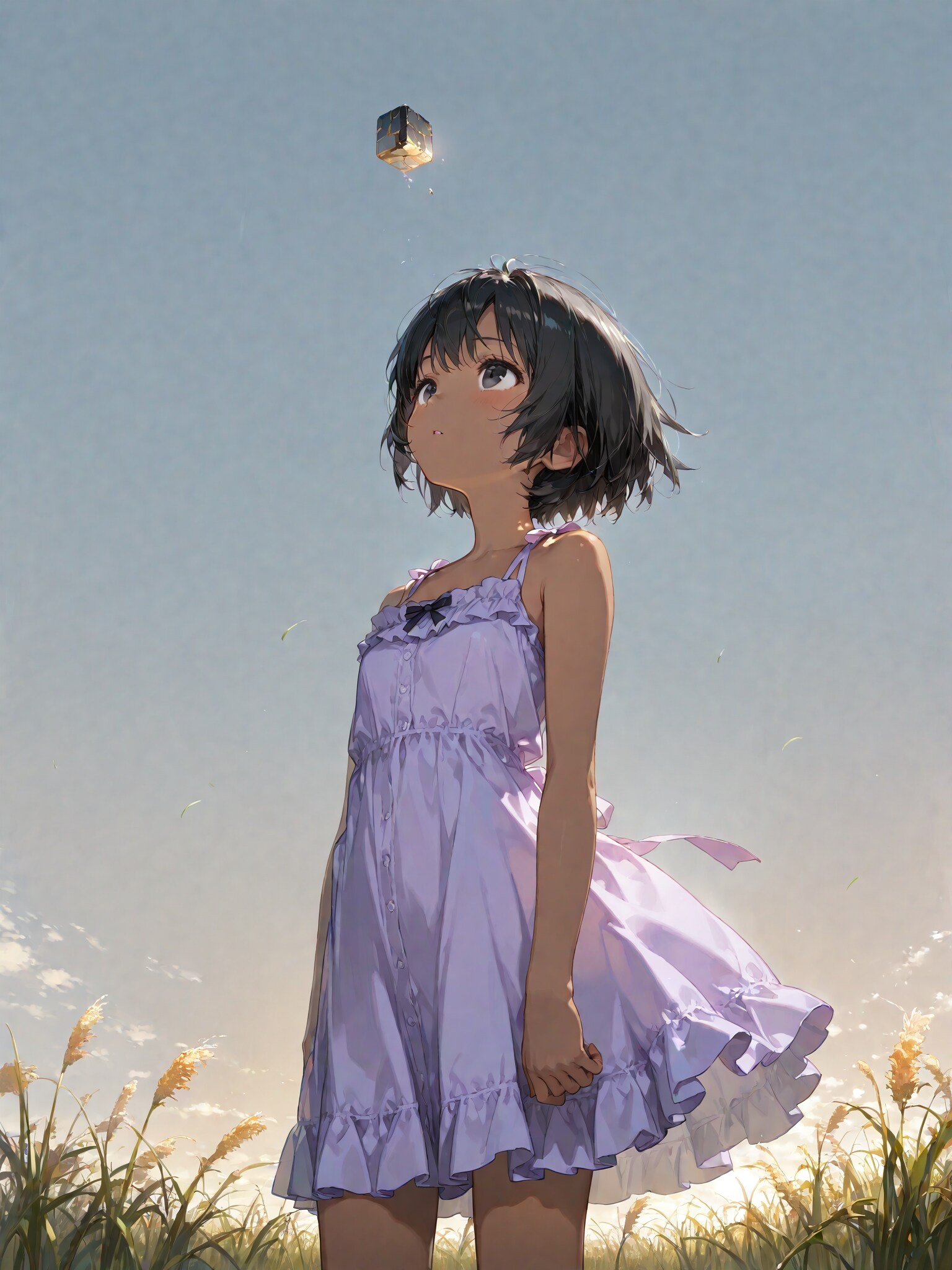 空をみつめる