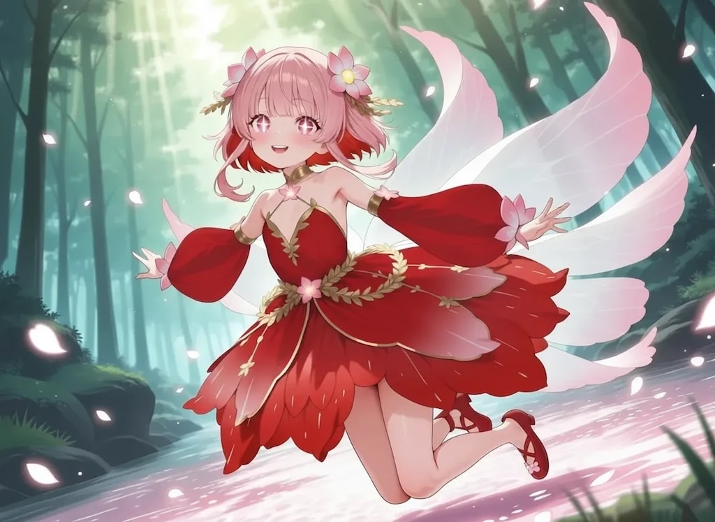 2/4 誕生花『ボケ（木瓜）』