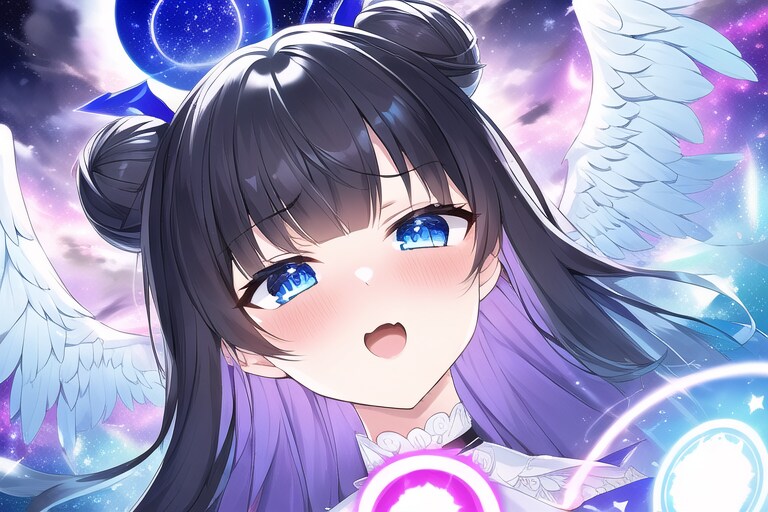 天使の笑顔？