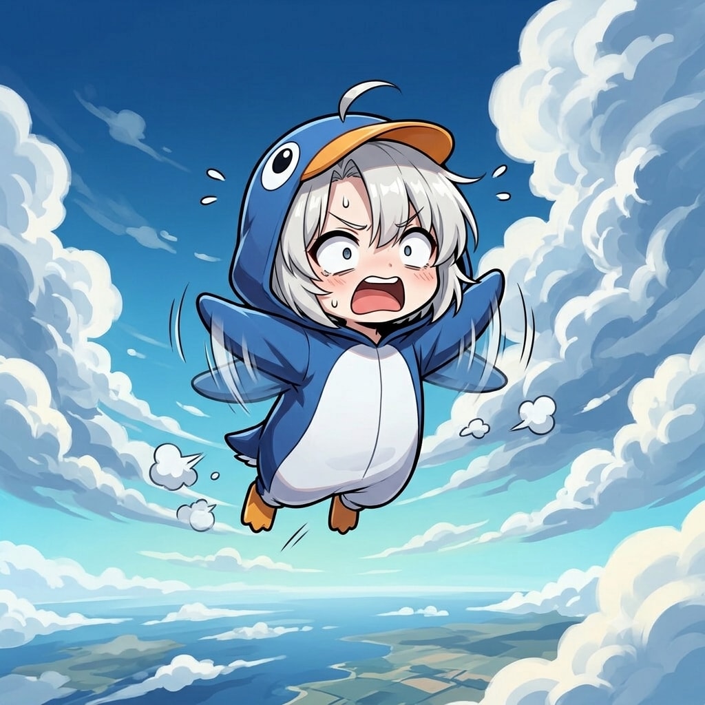 頑張れば飛べるって