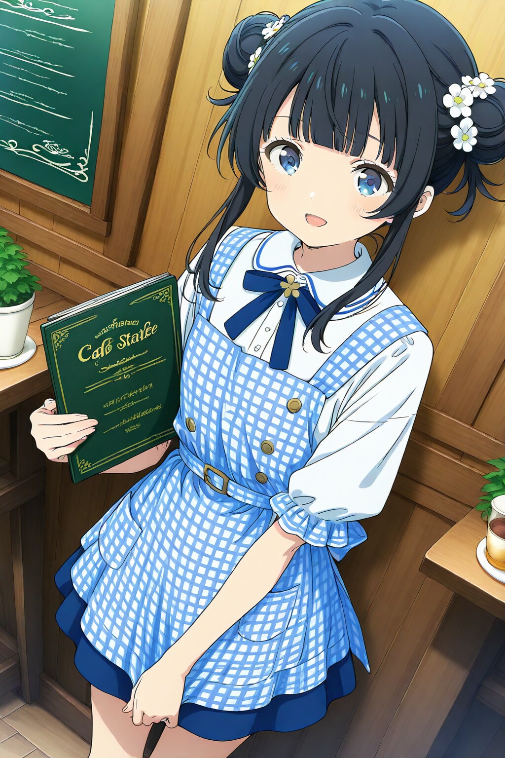 バイト中❓なおだんごちゃん🍡✨ | の人気AIイラスト・グラビア