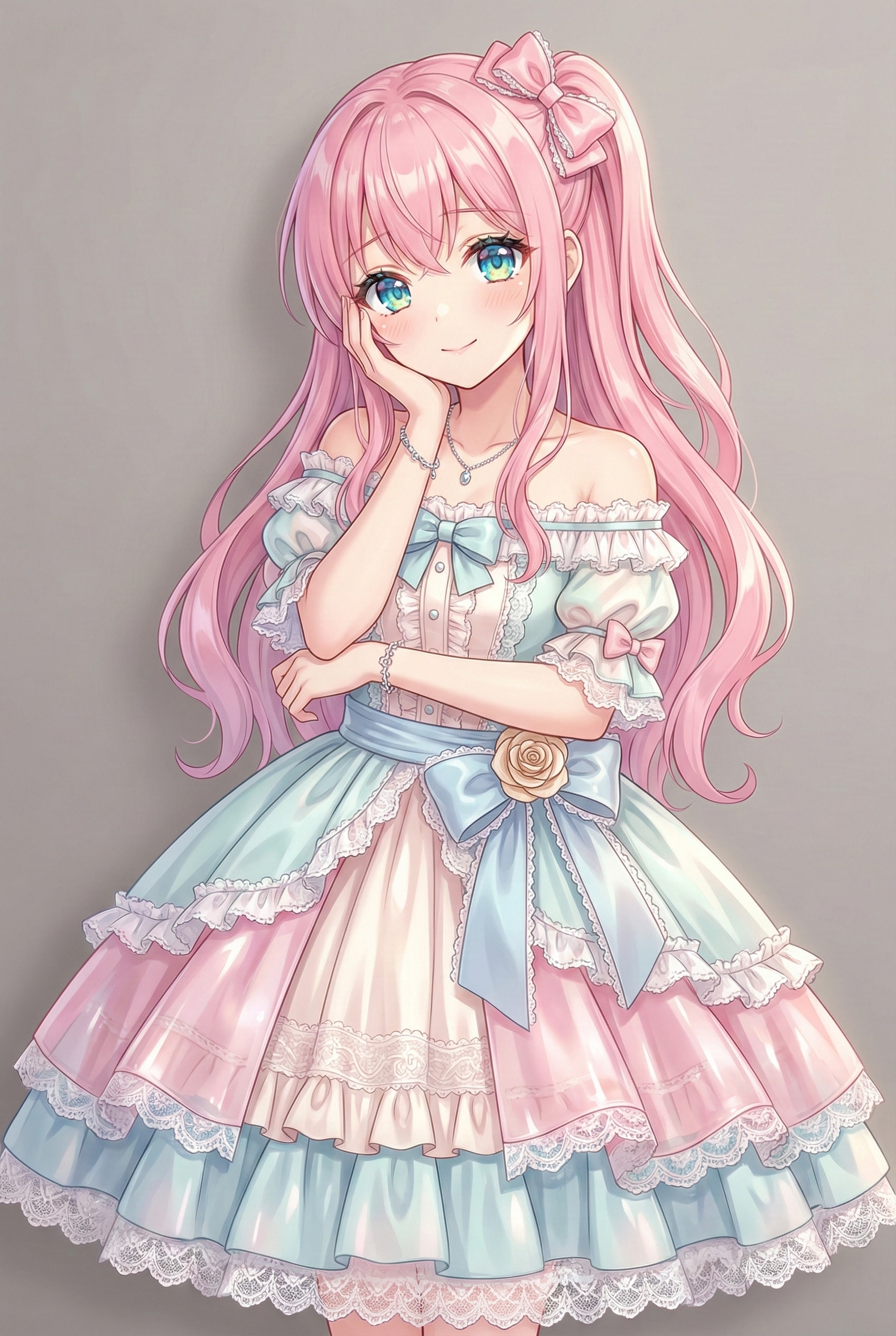 花色夢少女の思 | の人気AIイラスト・グラビア