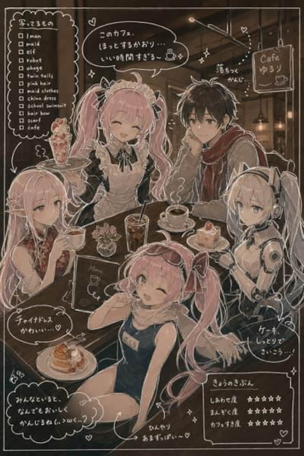 ちちぷいワードで生成してみたかった