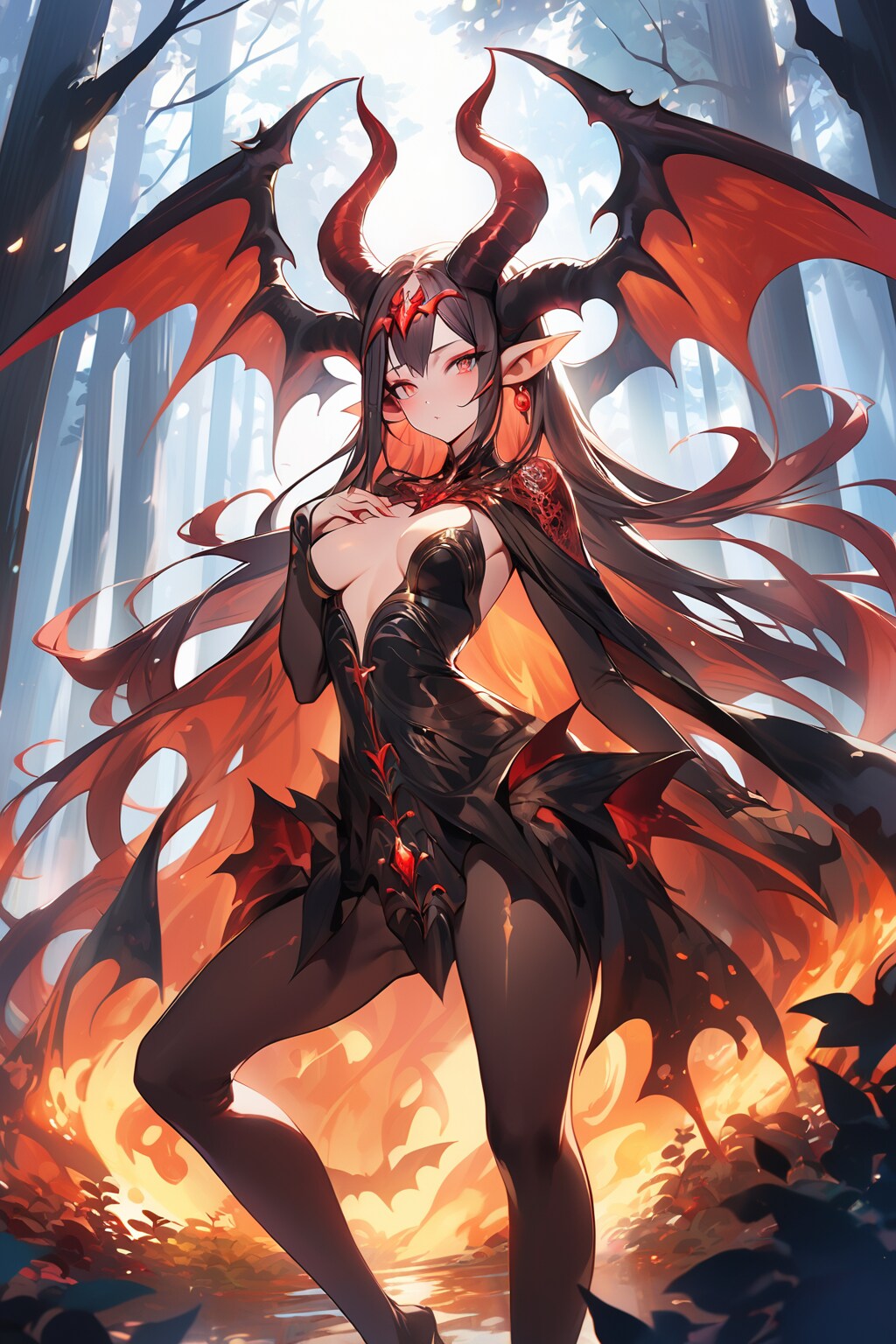 デーモン クィーン | の人気AIイラスト・グラビア