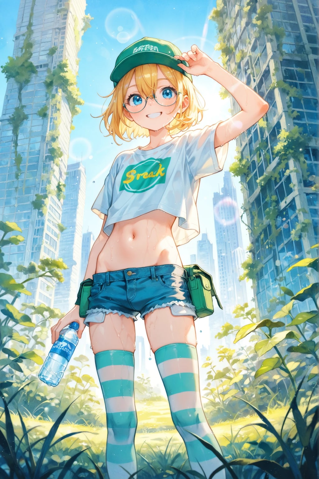 終末も夏は暑い