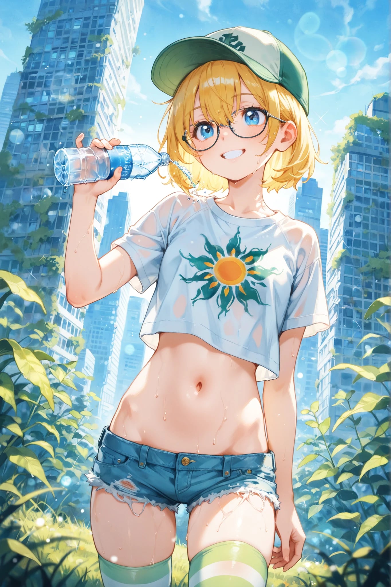終末も夏は暑い