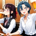 餅さんちの黒瀬 さやかさんとカンパ～イ🍻 2枚目