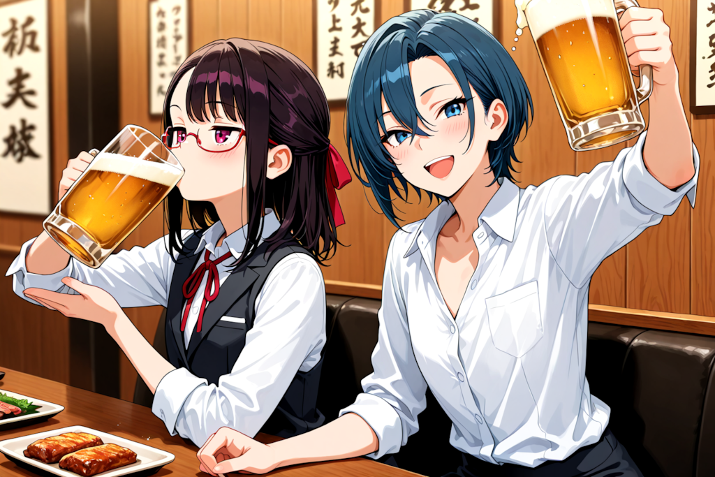 餅さんちの黒瀬 さやかさんとカンパ～イ🍻
