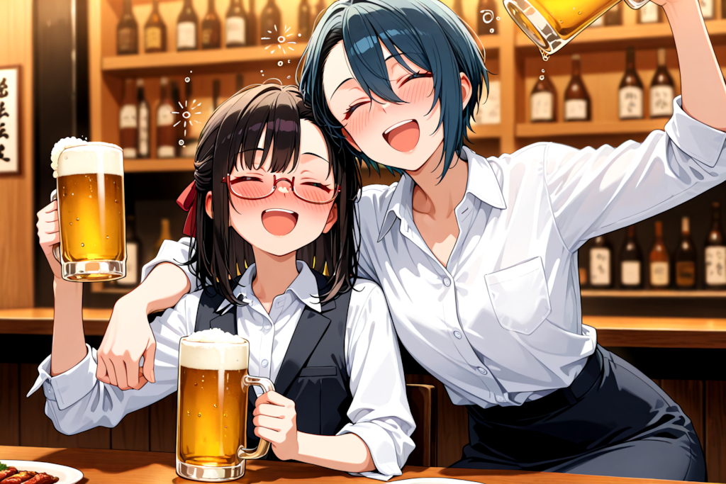 餅さんちの黒瀬 さやかさんとカンパ～イ🍻