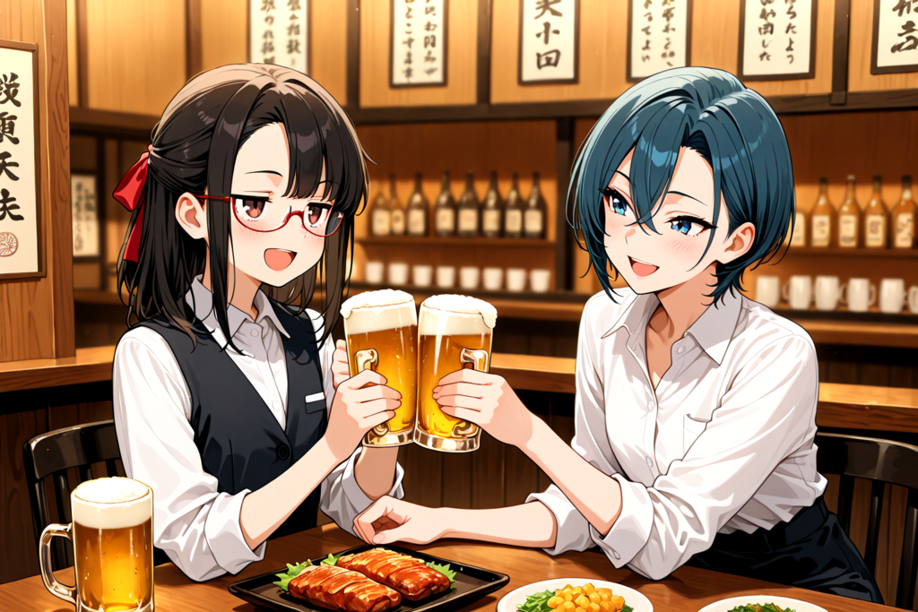 餅さんちの黒瀬 さやかさんとカンパ～イ🍻