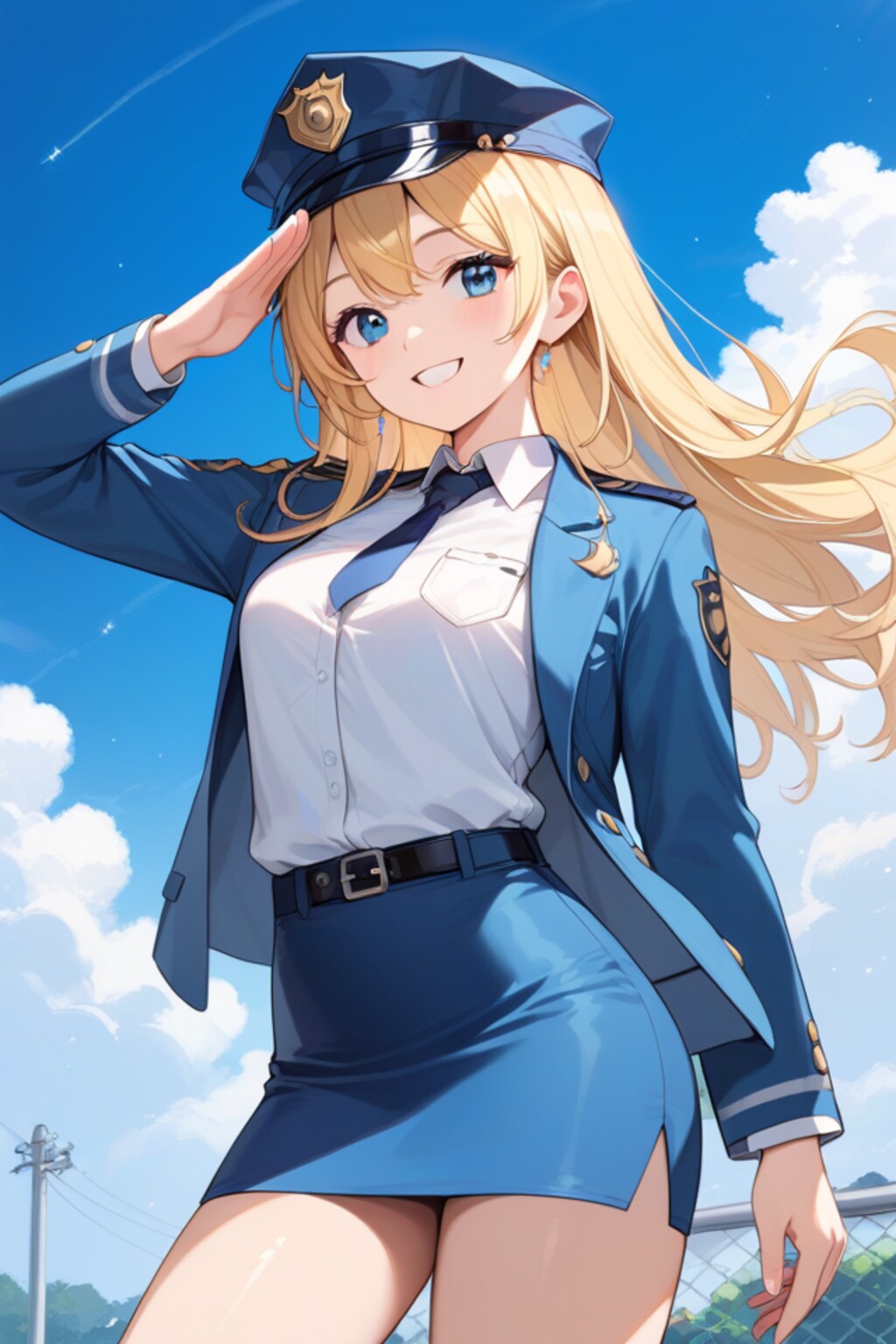 コスプレの定番・ミニスカポリス