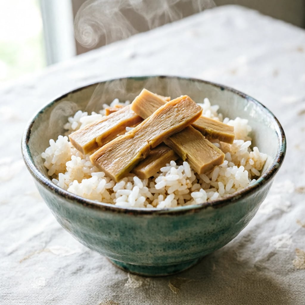 これたけのこご飯やないメンマご飯や