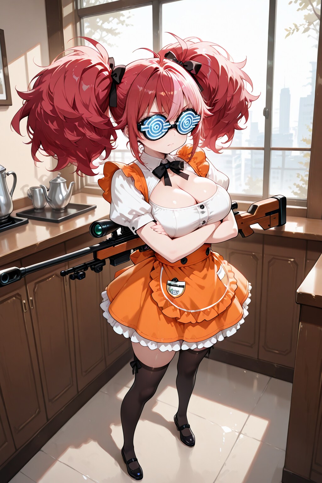 謎のウェイトレスさん