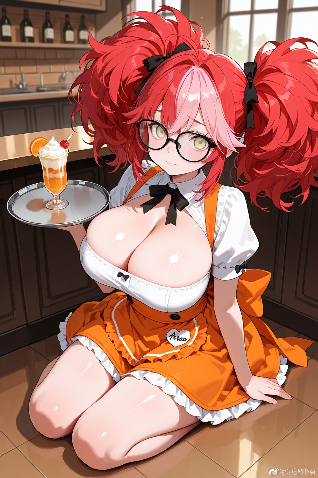 謎のウェイトレスさん