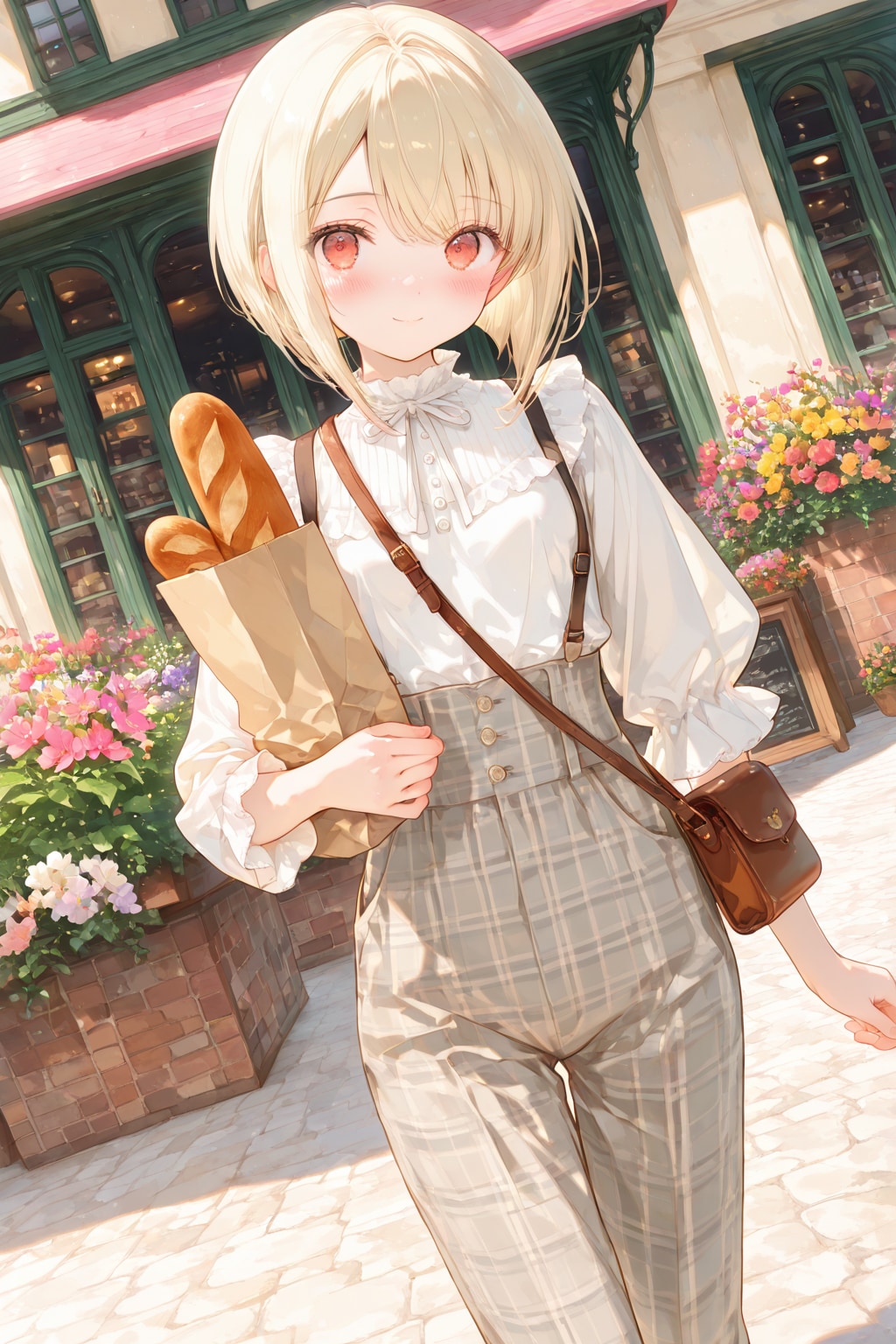 walking shopping street