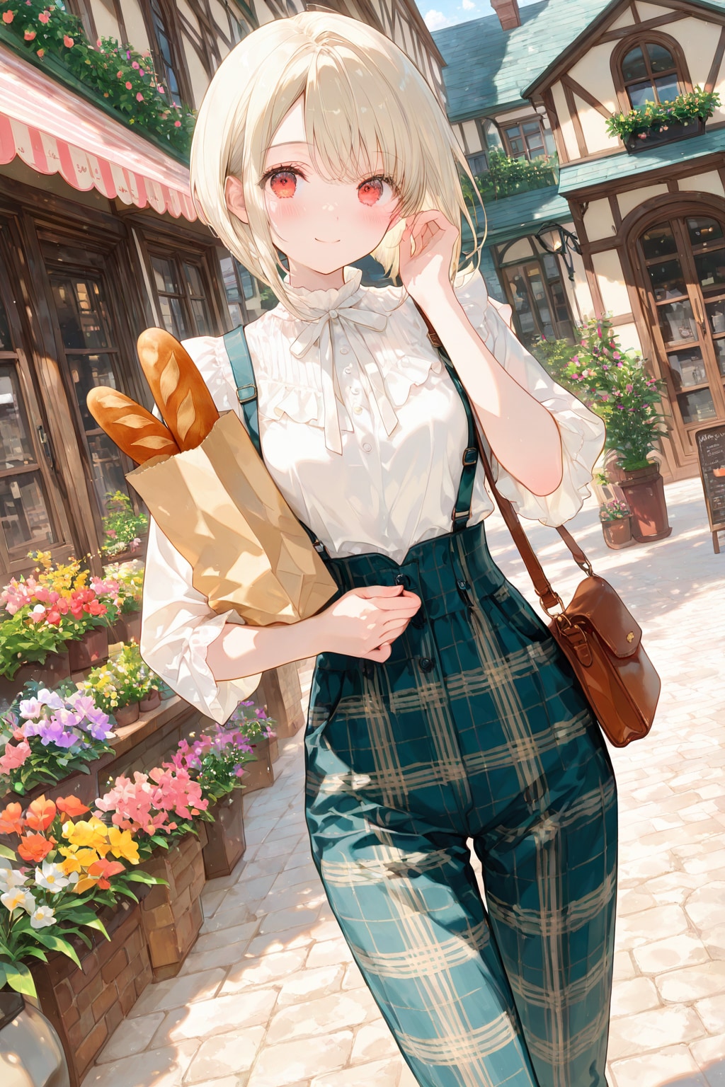 walking shopping street