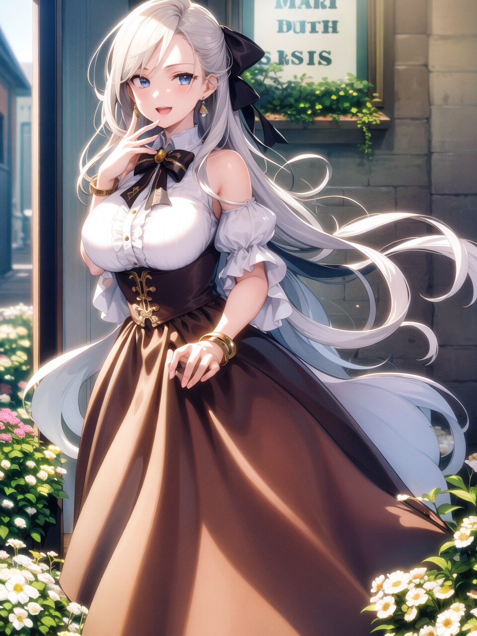 花屋のお姉さん