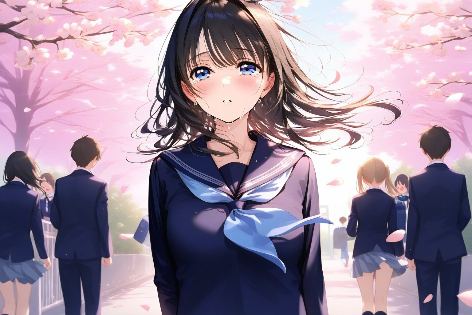 泣かないって決めてたのに