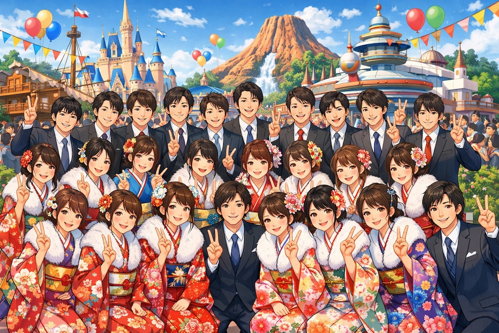 新成人の皆さんおめでとうございます。