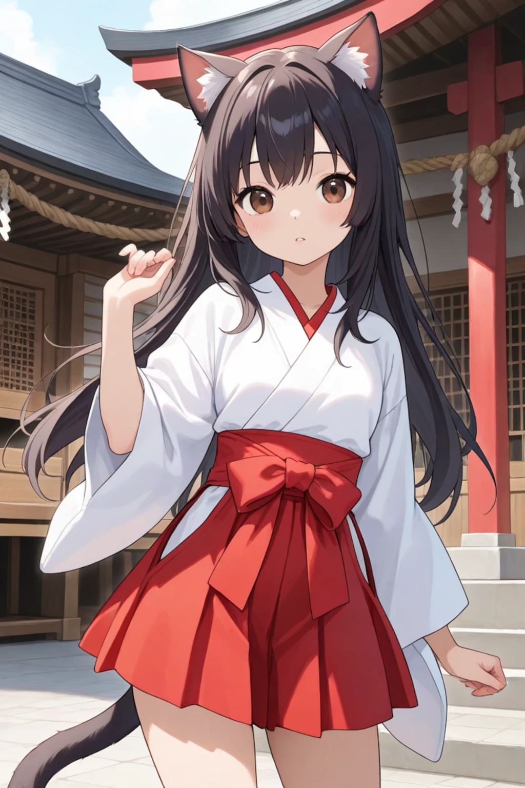 虎鼠神社ケモ耳
